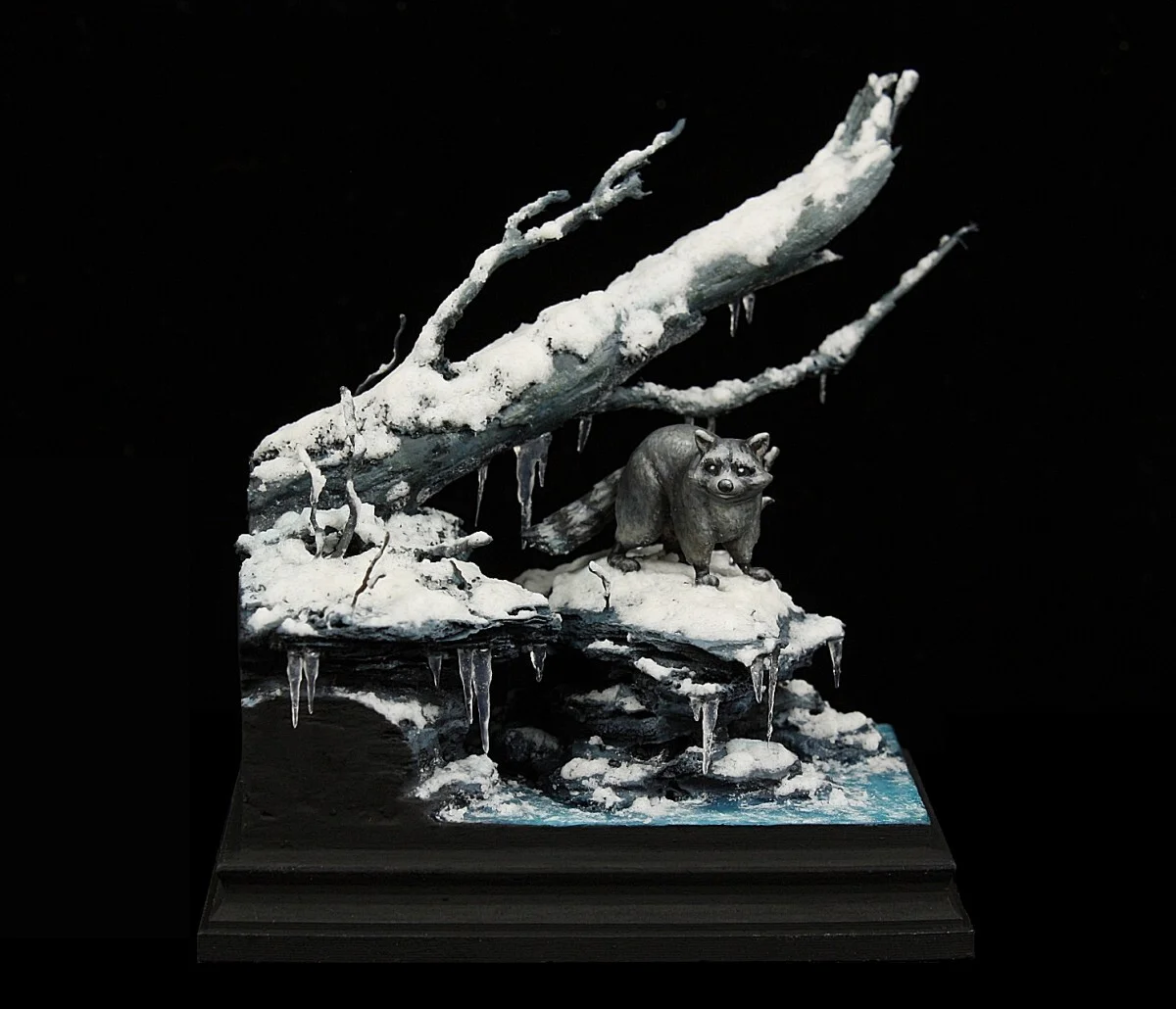 Winter Racoon Project Racoon Winter Base | Putty & Paint