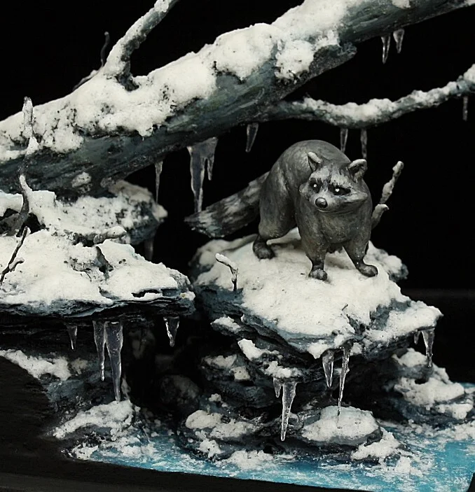 Winter Racoon Project Racoon Winter Base | Putty & Paint