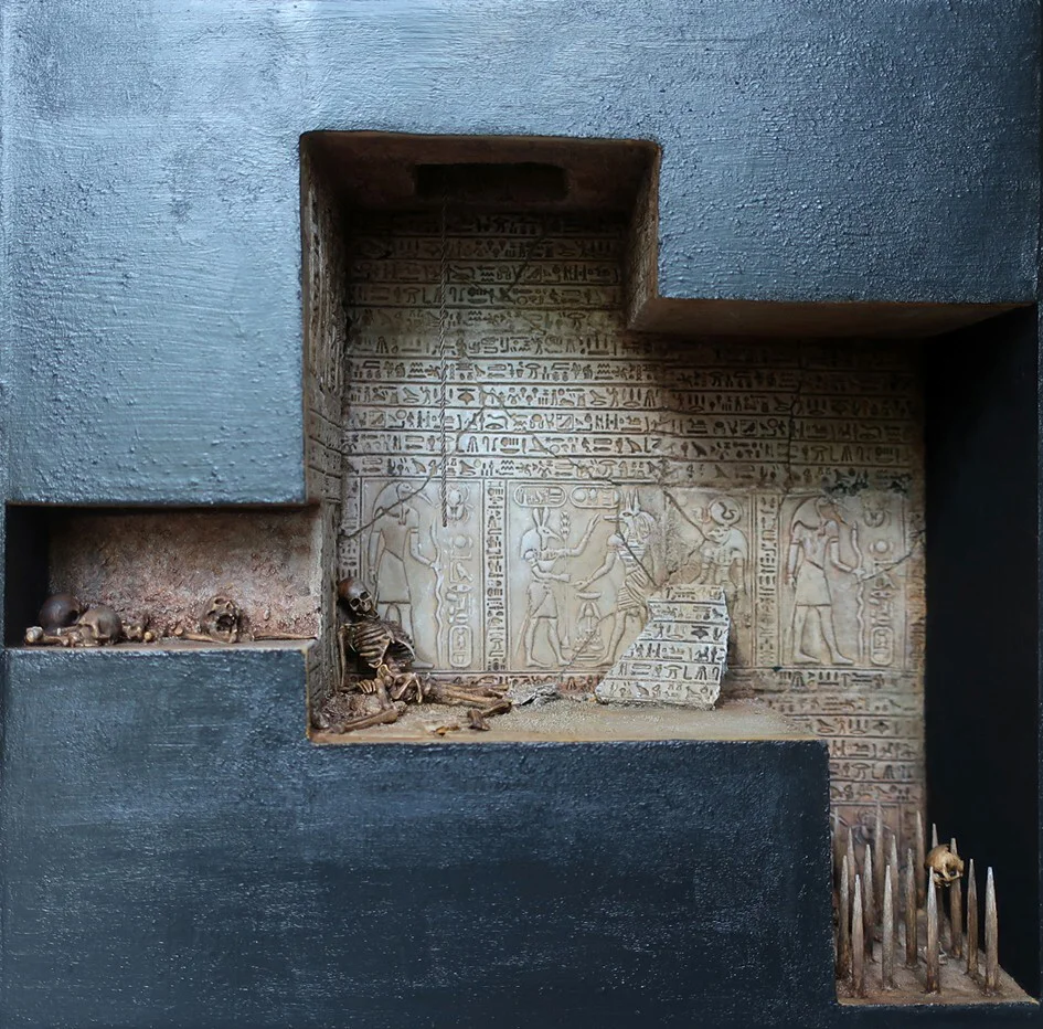 Secret Container Egypt Egyptian secret room 1 | Putty & Paint