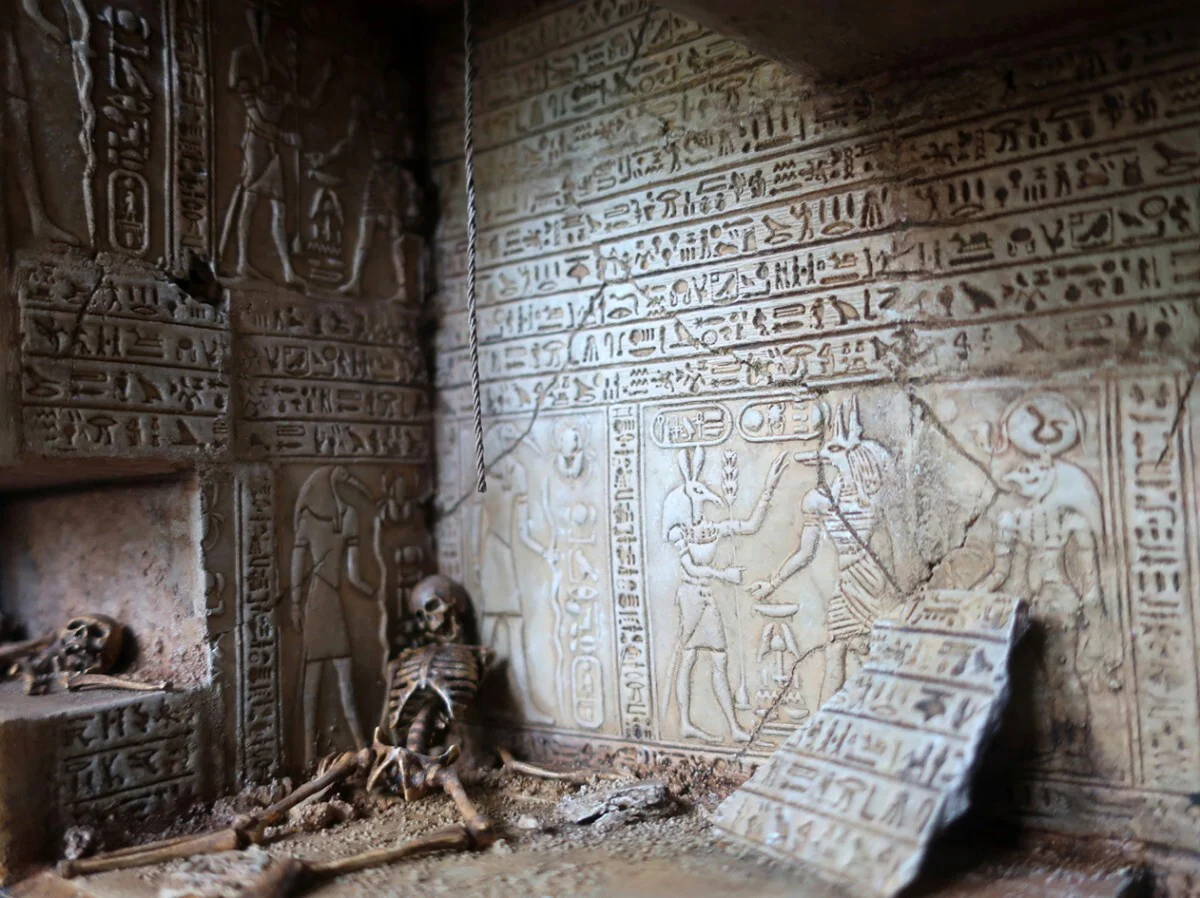 Secret Container Egypt Egyptian secret room 1 | Putty & Paint