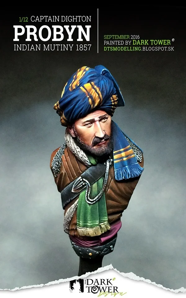 Daniel Probin Captain Dighton Probyn Indian Mutiny 1857 (Stormtrooper Miniatures ...