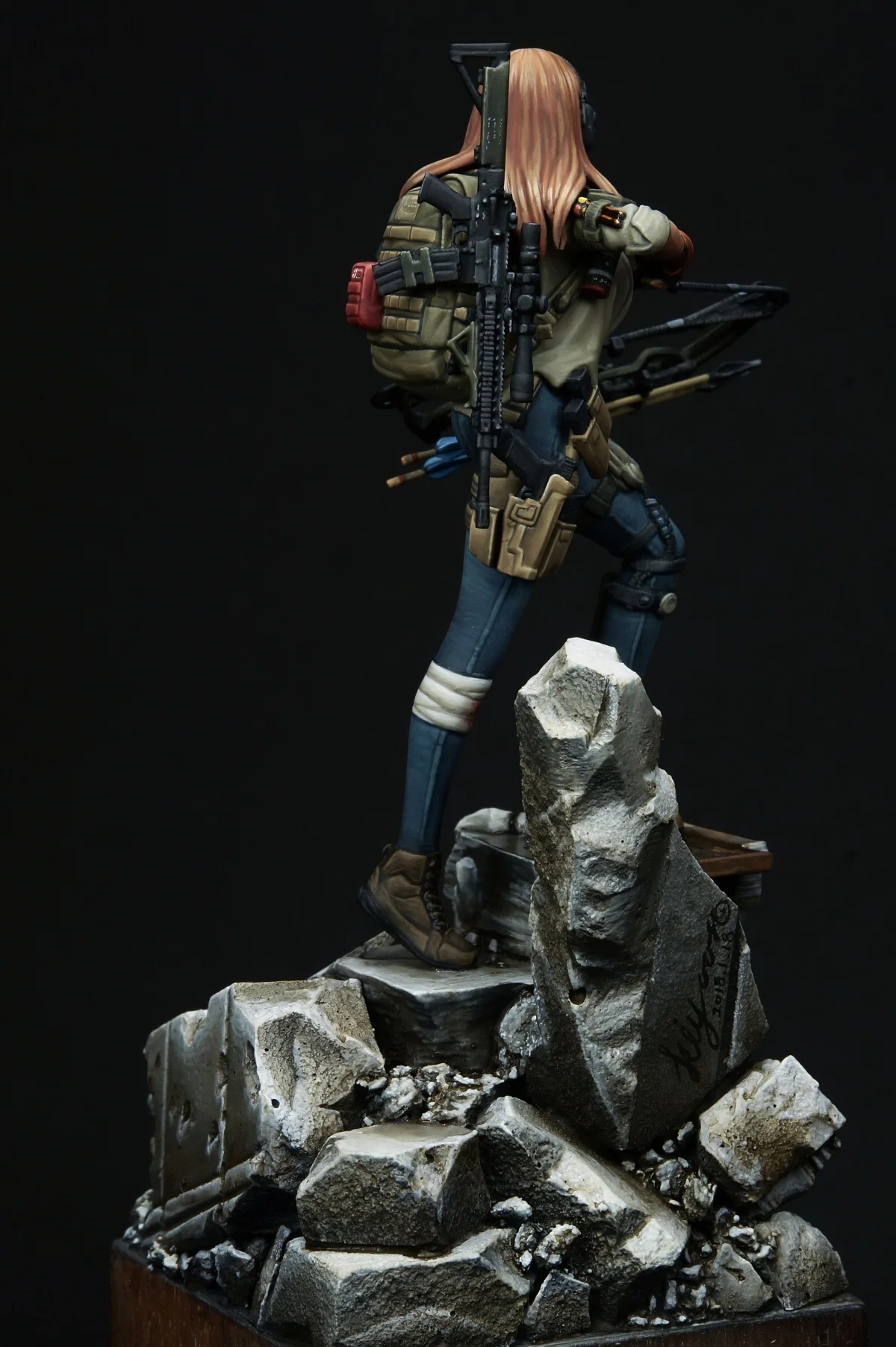 Goshawk Call Call Sign Goshawk (nutsplanet. Trigger 1/24) | Putty & Paint