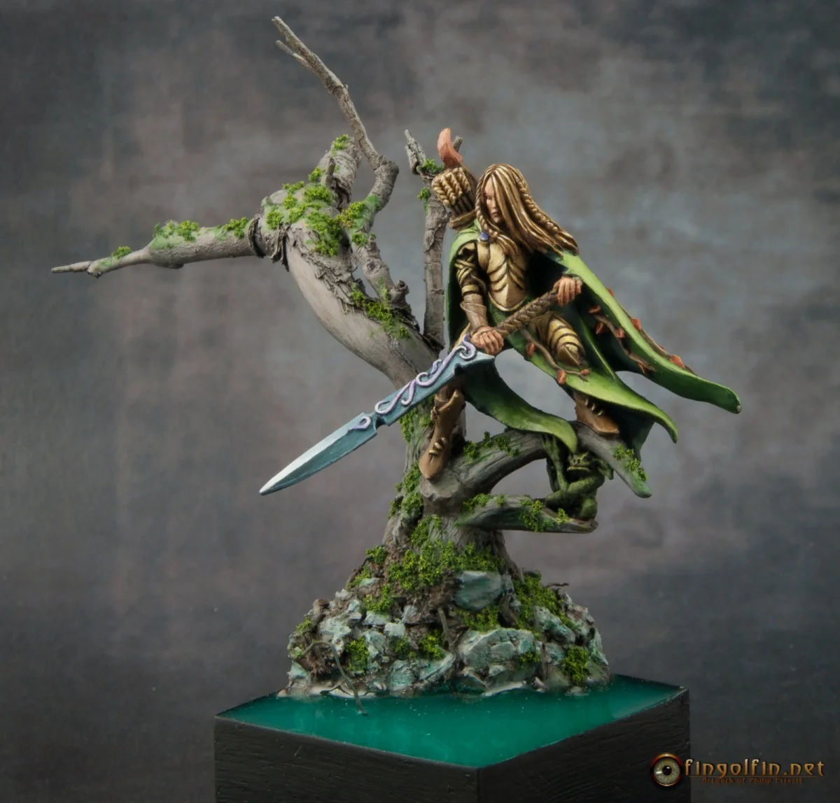 Nelf Highborn Wood Elf Highborne | Putty & Paint