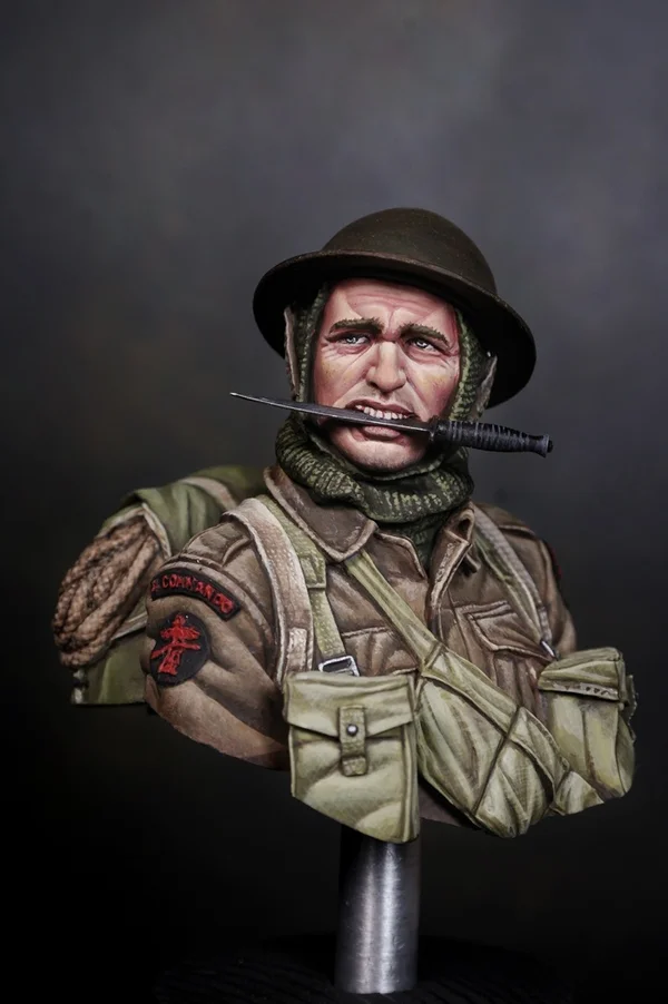 British Wo2 Pete B WW2 British commando | Putty & Paint
