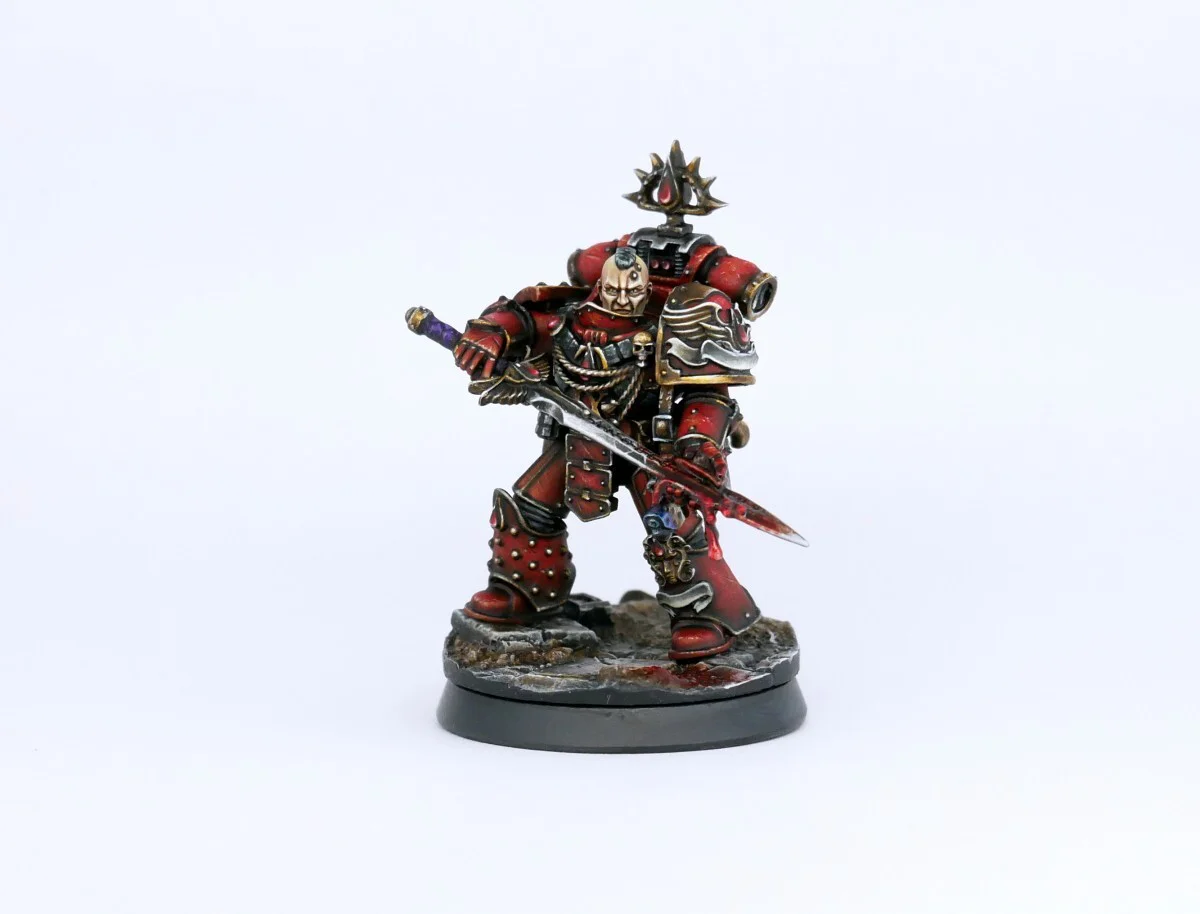 Chapter Master Raldoron Chapter Master Raldoron, First Captain of the Blood Angels | Putty & Paint