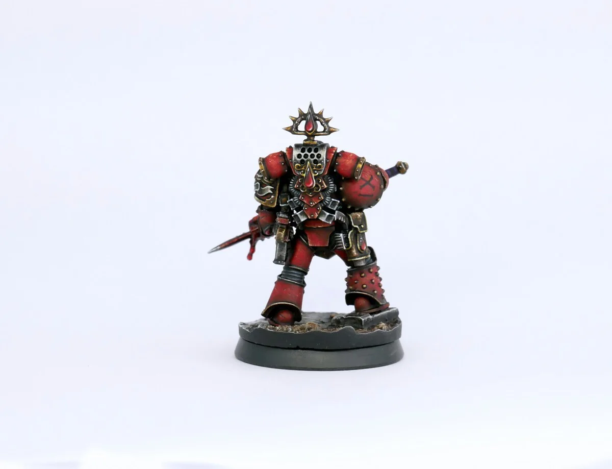 Chapter Master Raldoron Chapter Master Raldoron, First Captain of the Blood Angels | Putty & Paint