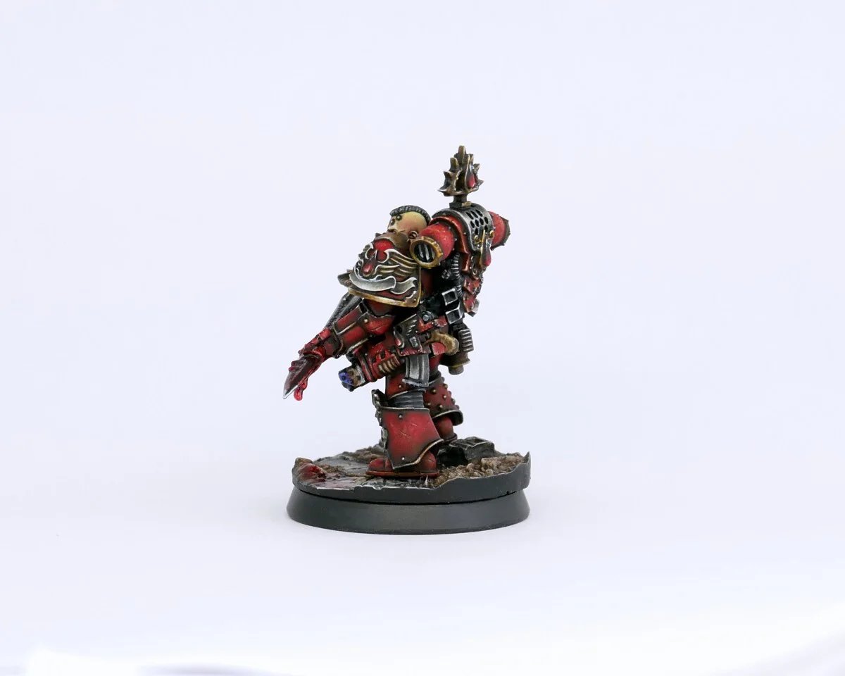 Chapter Master Raldoron Chapter Master Raldoron, First Captain of the Blood Angels | Putty & Paint