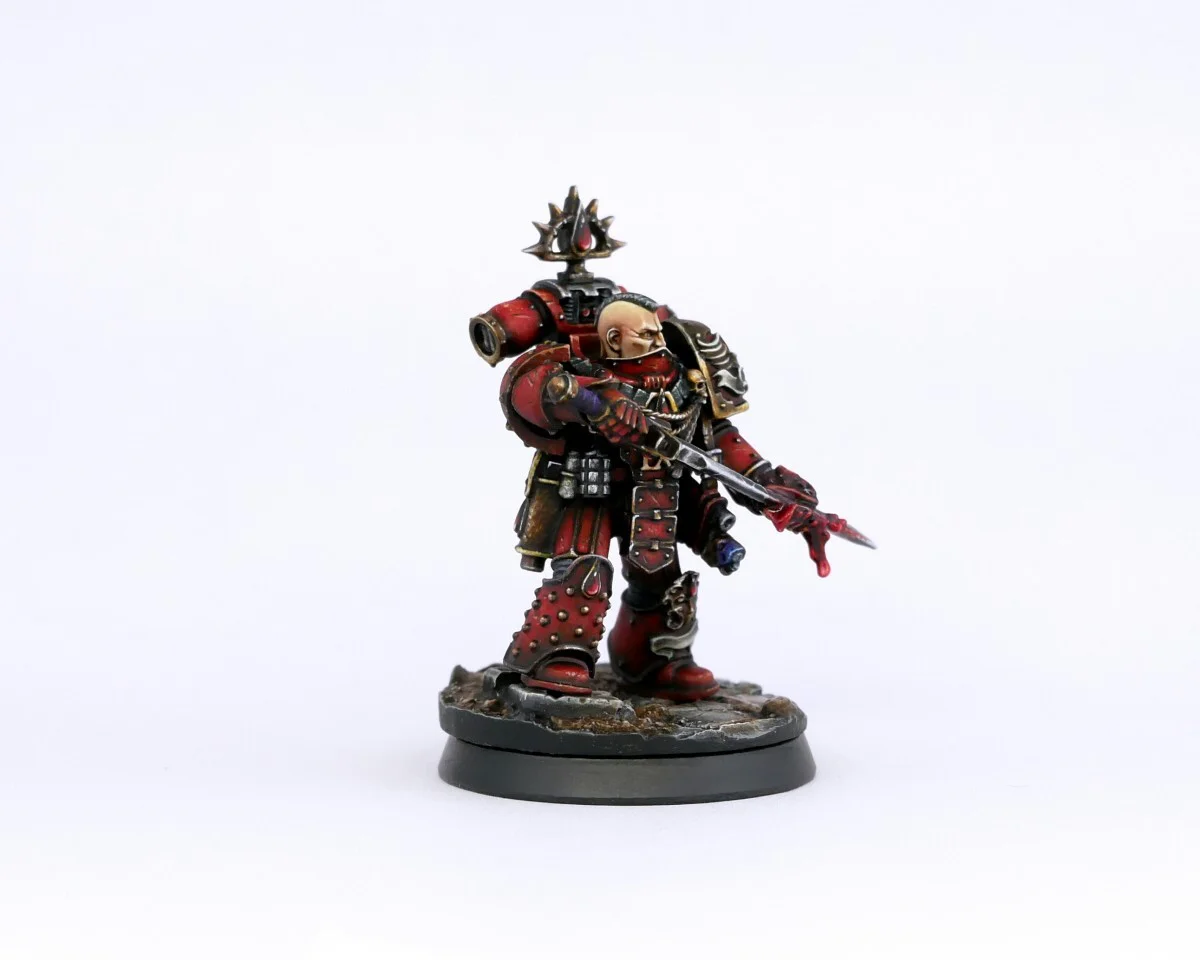 Chapter Master Raldoron Chapter Master Raldoron, First Captain of the Blood Angels | Putty & Paint