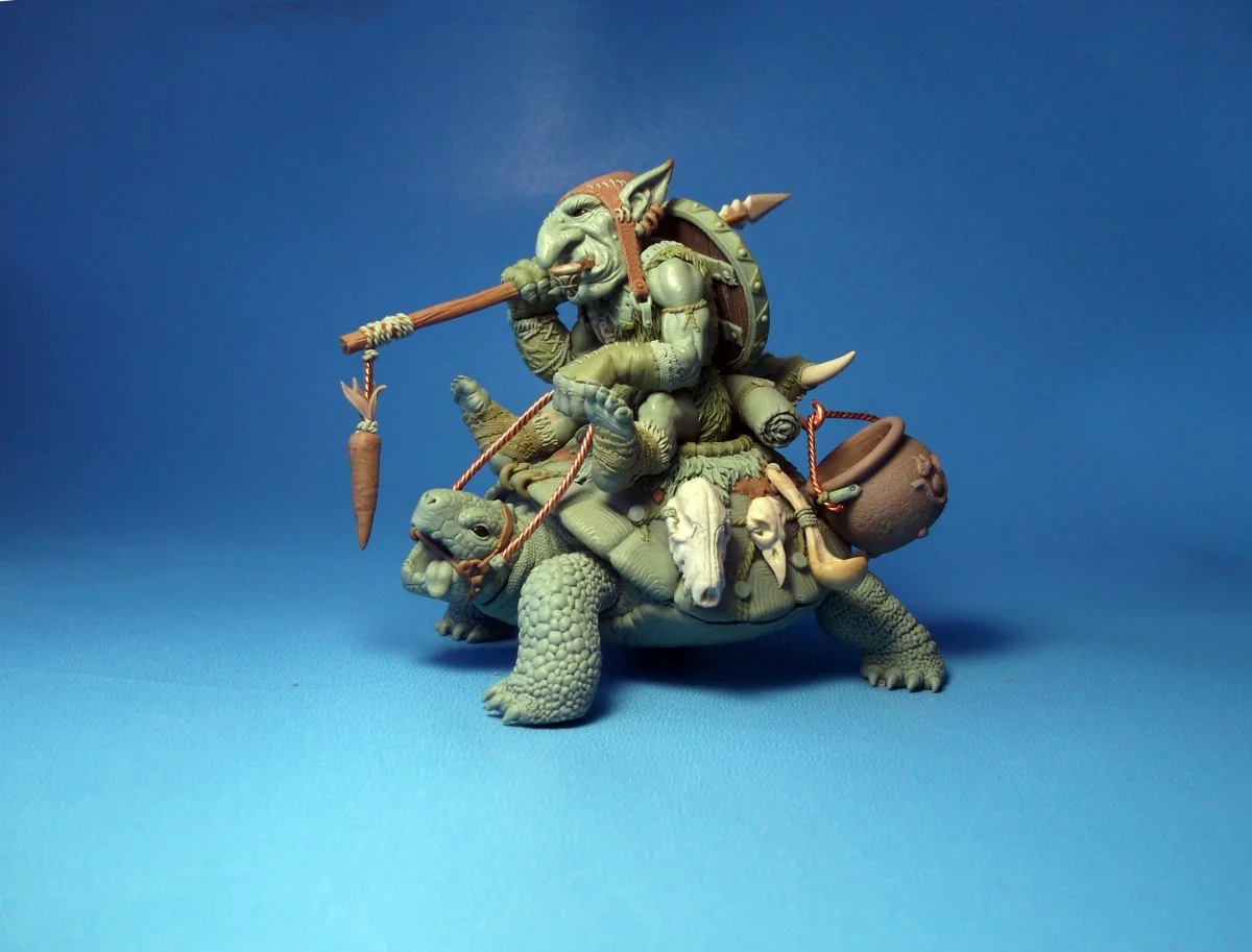 Tuti Rider Turtle Rider | Putty & Paint