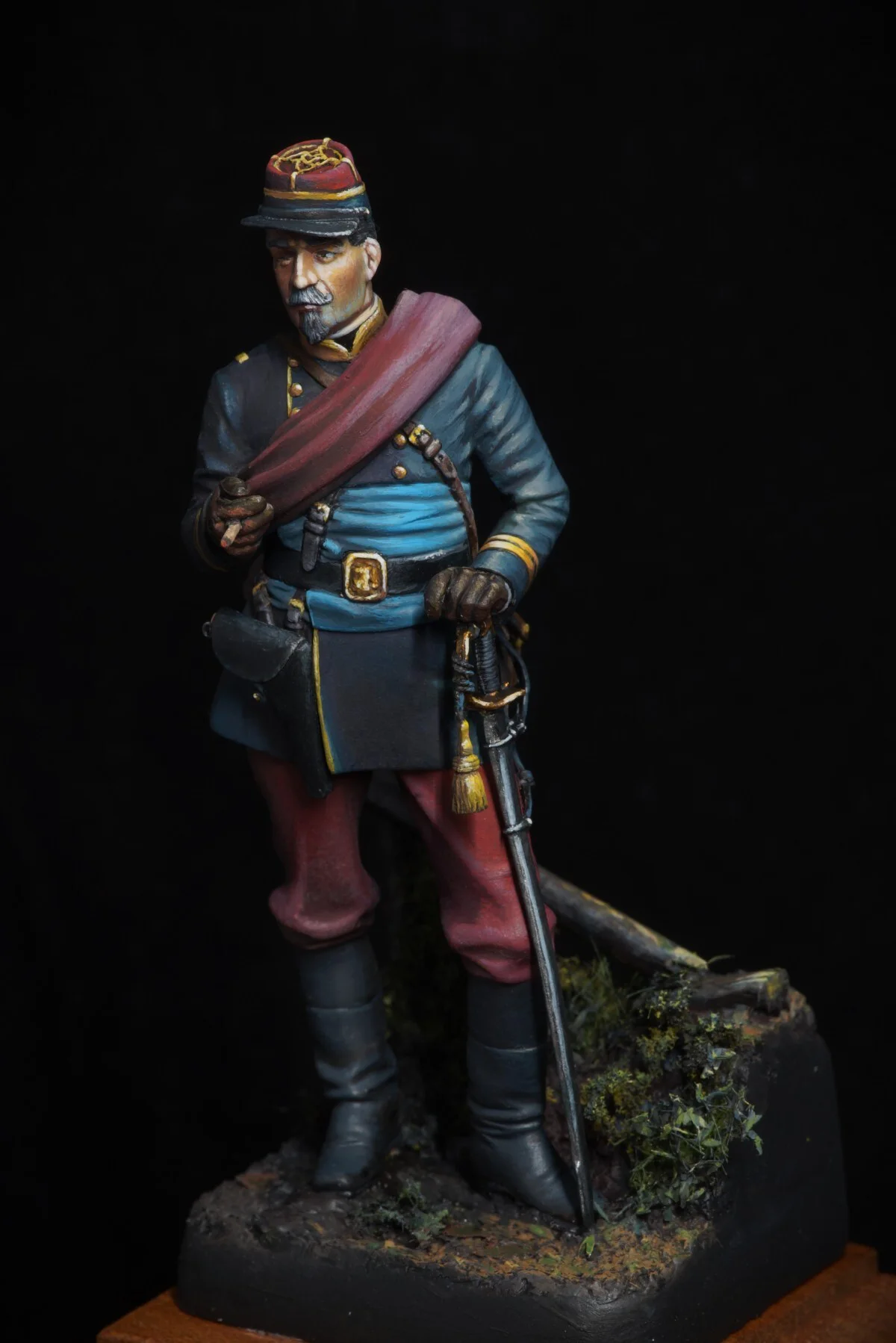 French Line Colonel French Line Infantry Lieutenant, 1870 | Putty & Paint