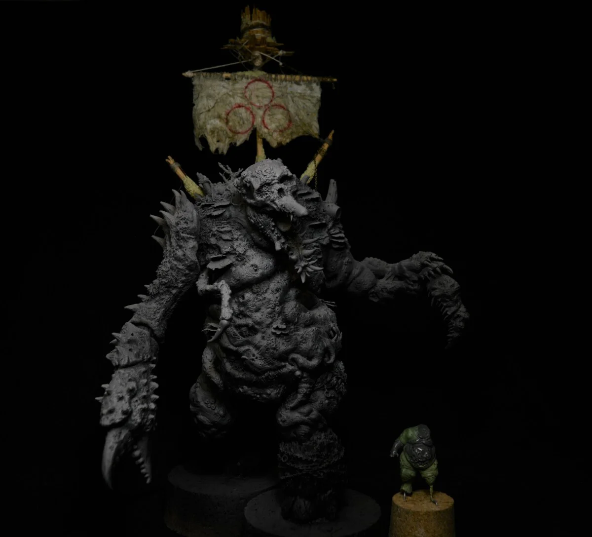 Festerimg Radroach Golgothus the Festering Colossus - Nurgle gargant | Putty & Paint