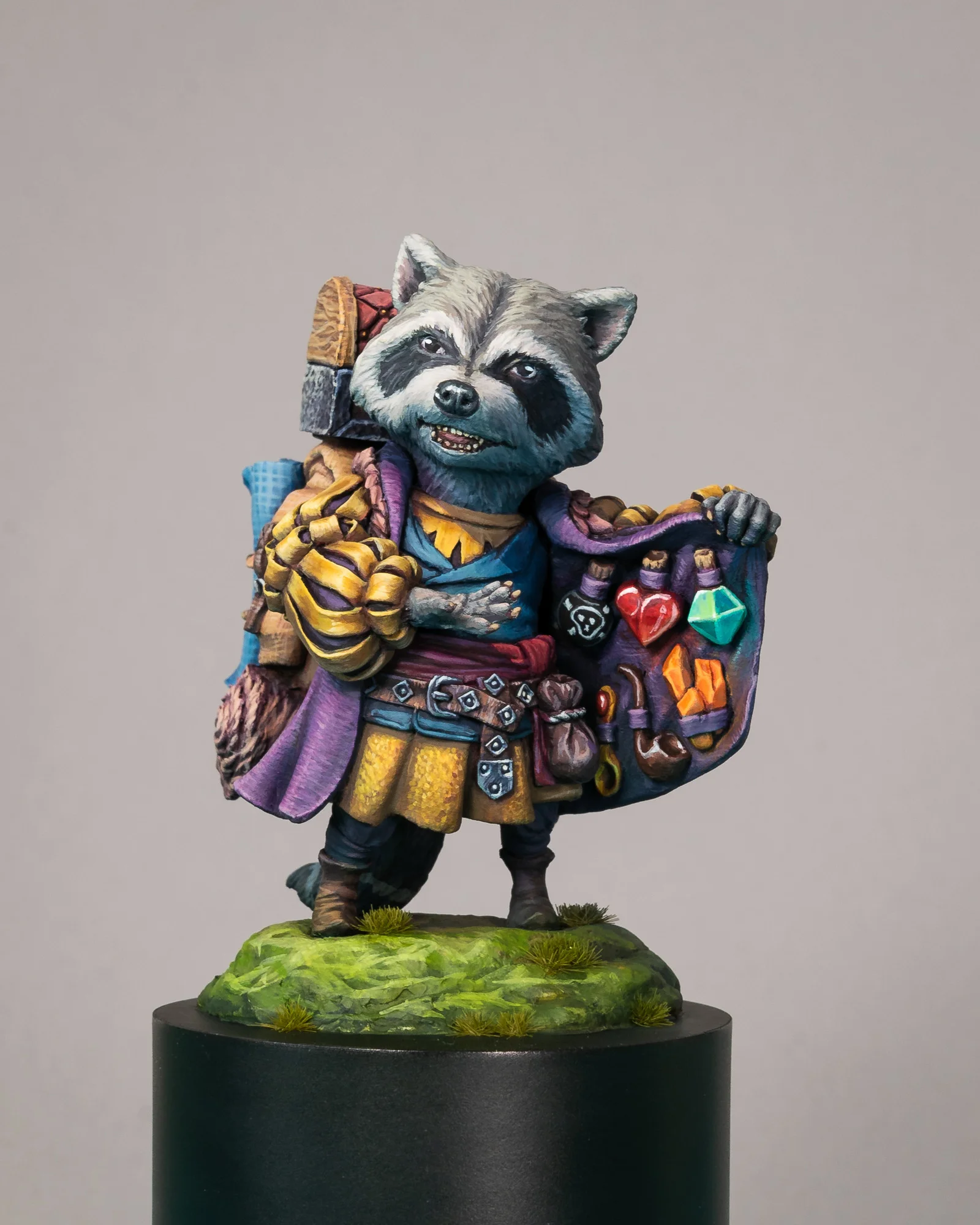 Tricky Ricky Tricky Ricky the racoon thief | Putty & Paint