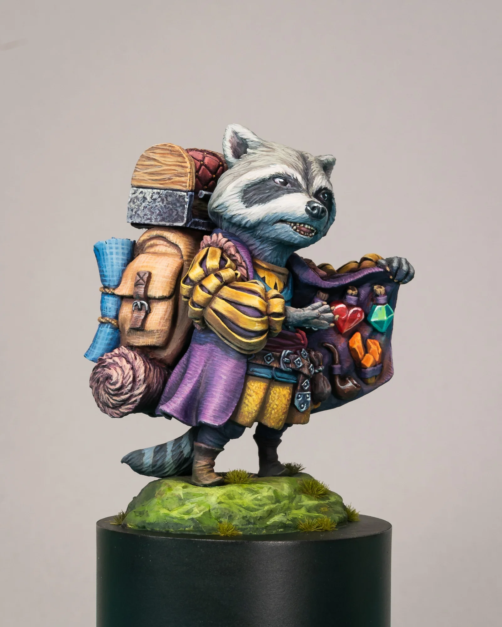 Tricky Ricky Tricky Ricky the racoon thief | Putty & Paint