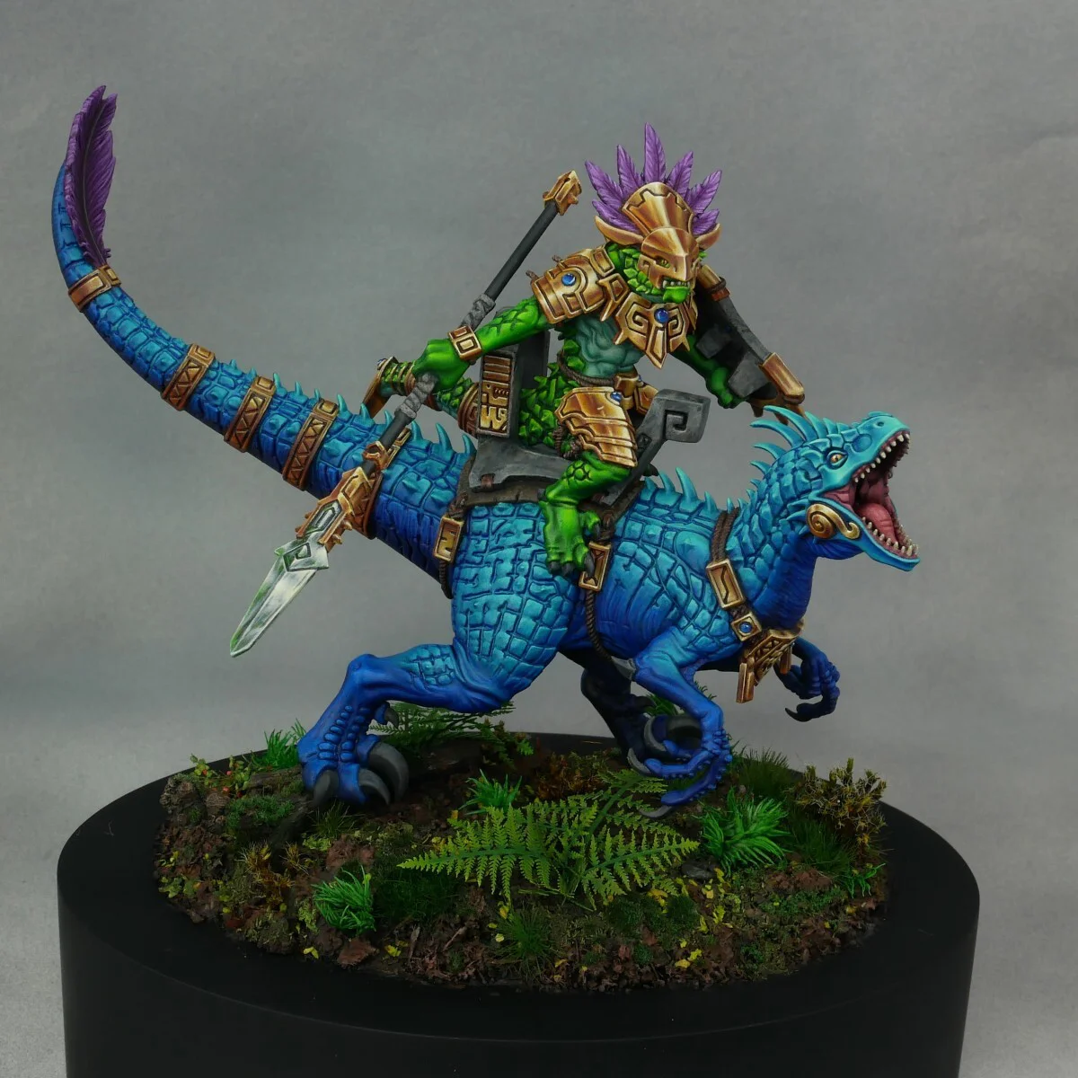 Hannasaurus Saurus scar veteran on Aggradon | Putty & Paint