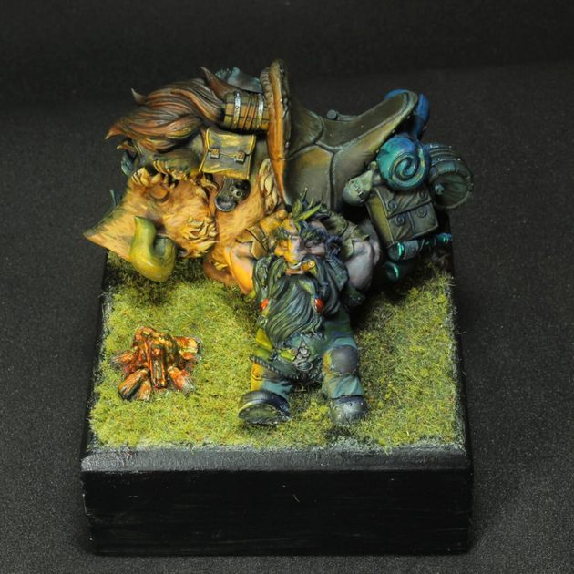 Durgin Durgin the Wanderer and the Old Grüd | Putty & Paint
