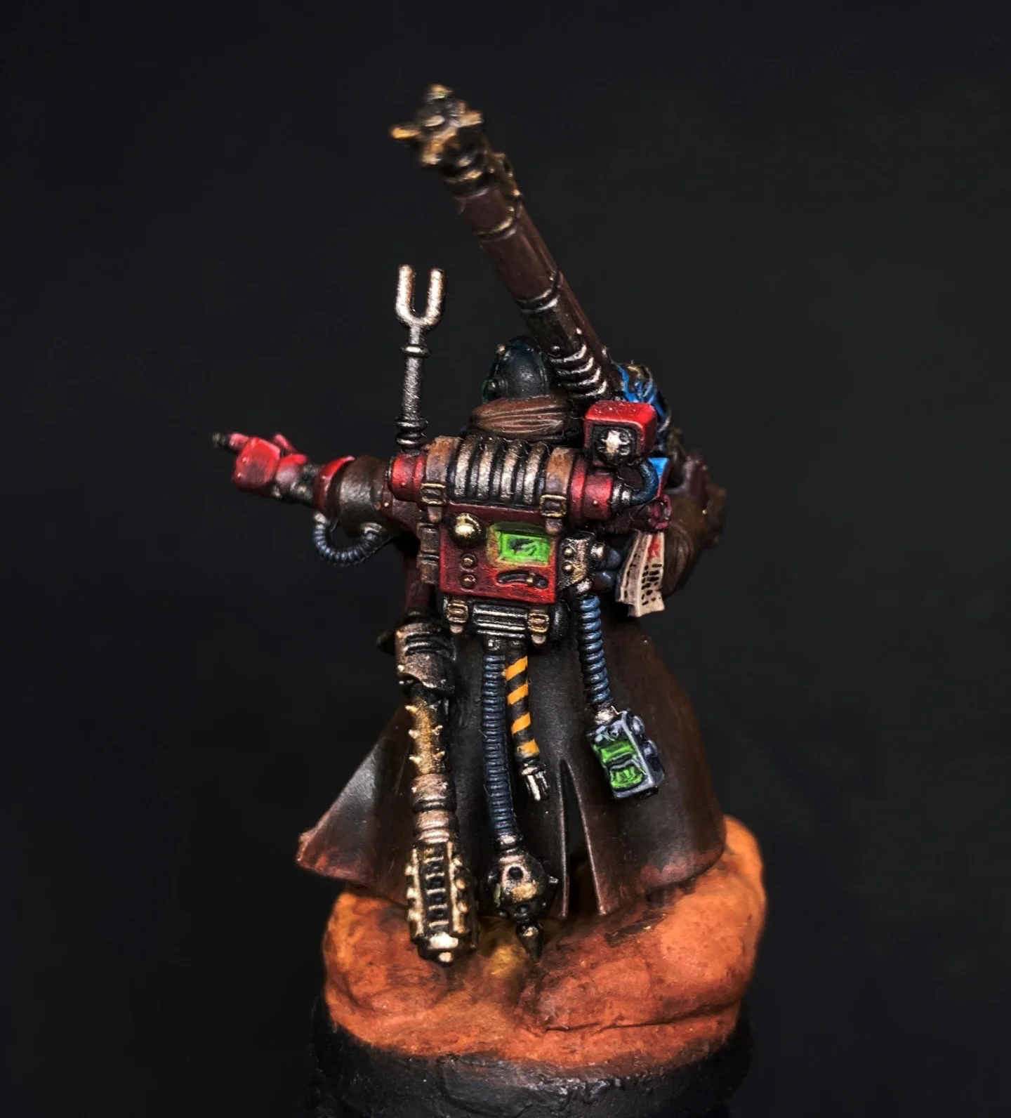 Skitarii Rangers Rifle Skitarii Ranger Alpha with Galvanic rifle. | Putty & Paint