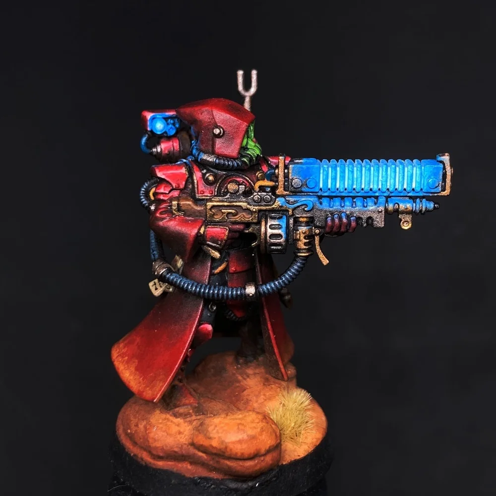 Skitarii Rangers Rifle Skitarii Ranger Gunner with Arc rifle | Putty & Paint